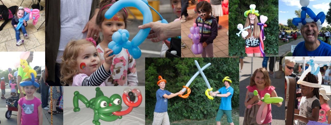 balloon animals and balloon twisting